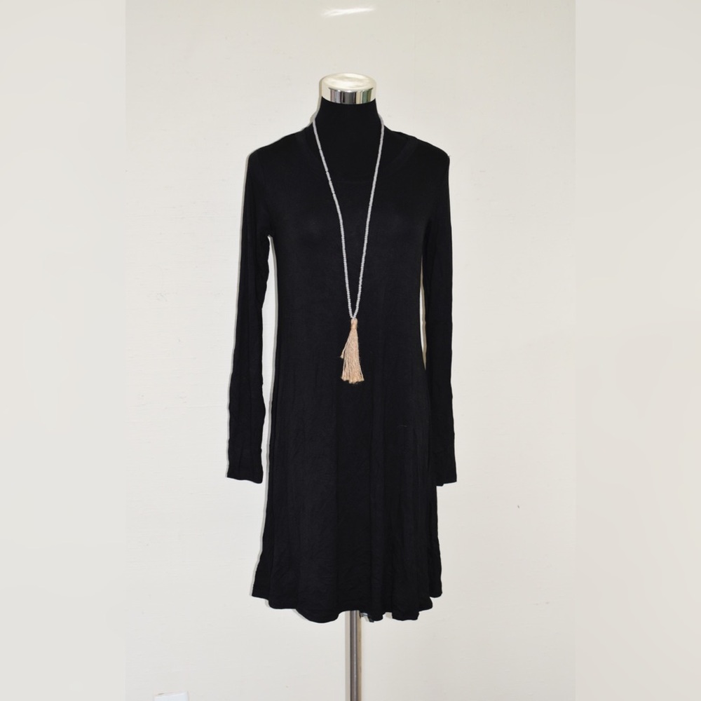 NWT! Black Long Sleeve Dress